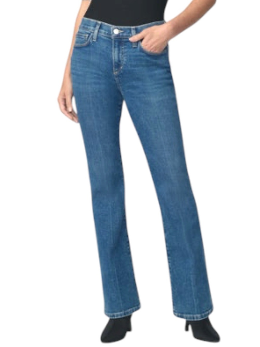 Joe's Jeans Med Blue Kendall Mid Rise Bootcut Jeans (29x35)